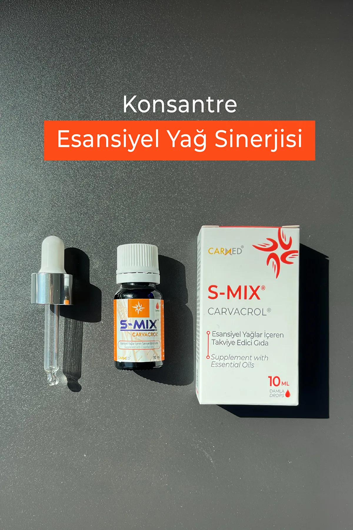 s mix damla 10 ml standardize karvakrol 05
