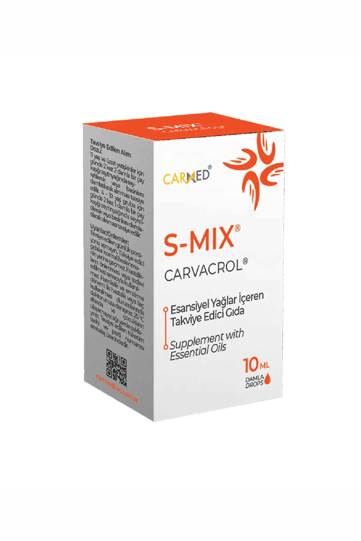 s mix damla 10 ml standardize karvakrol 06