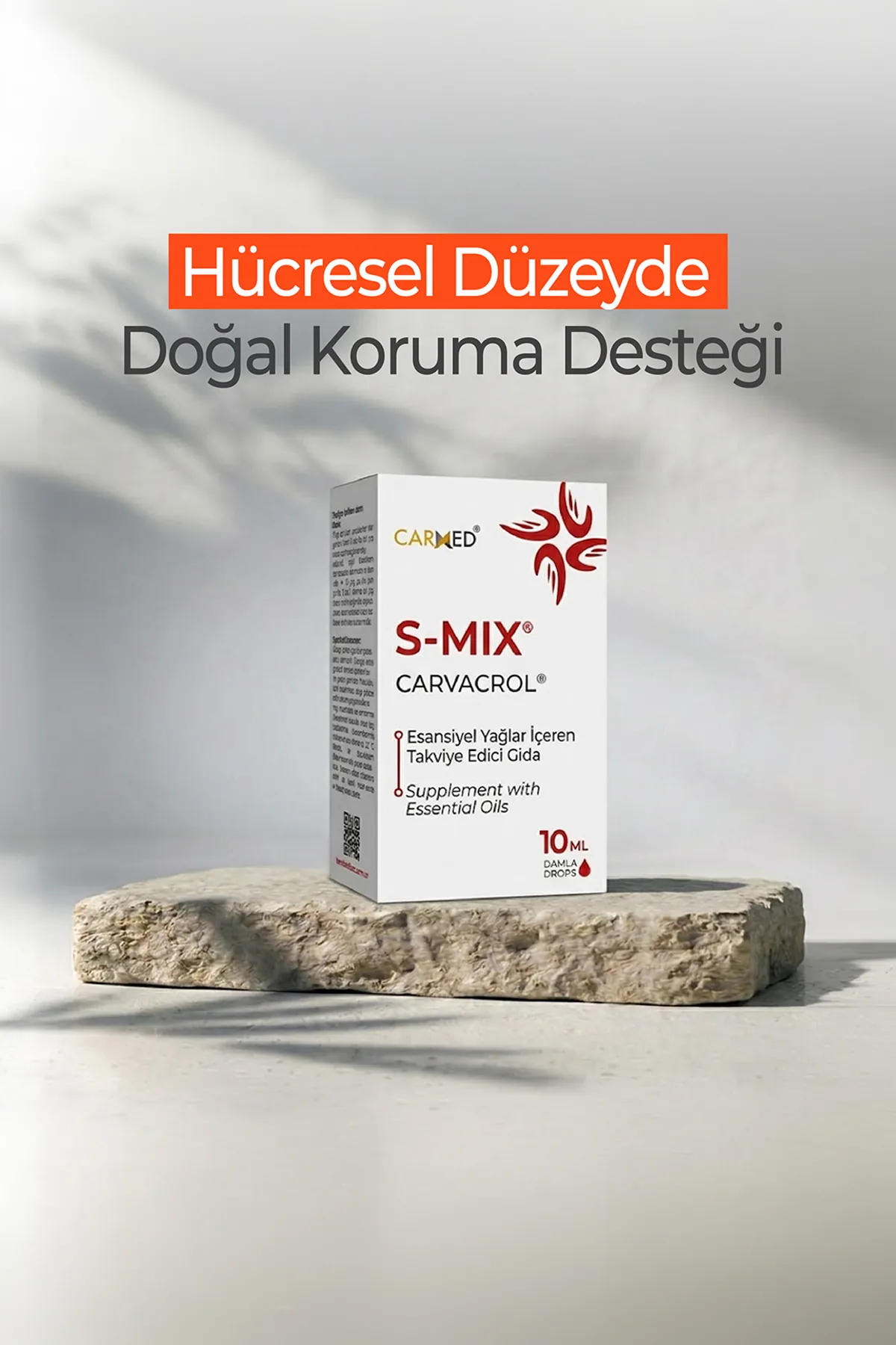 s mix damla 10 ml standardize karvakrol
