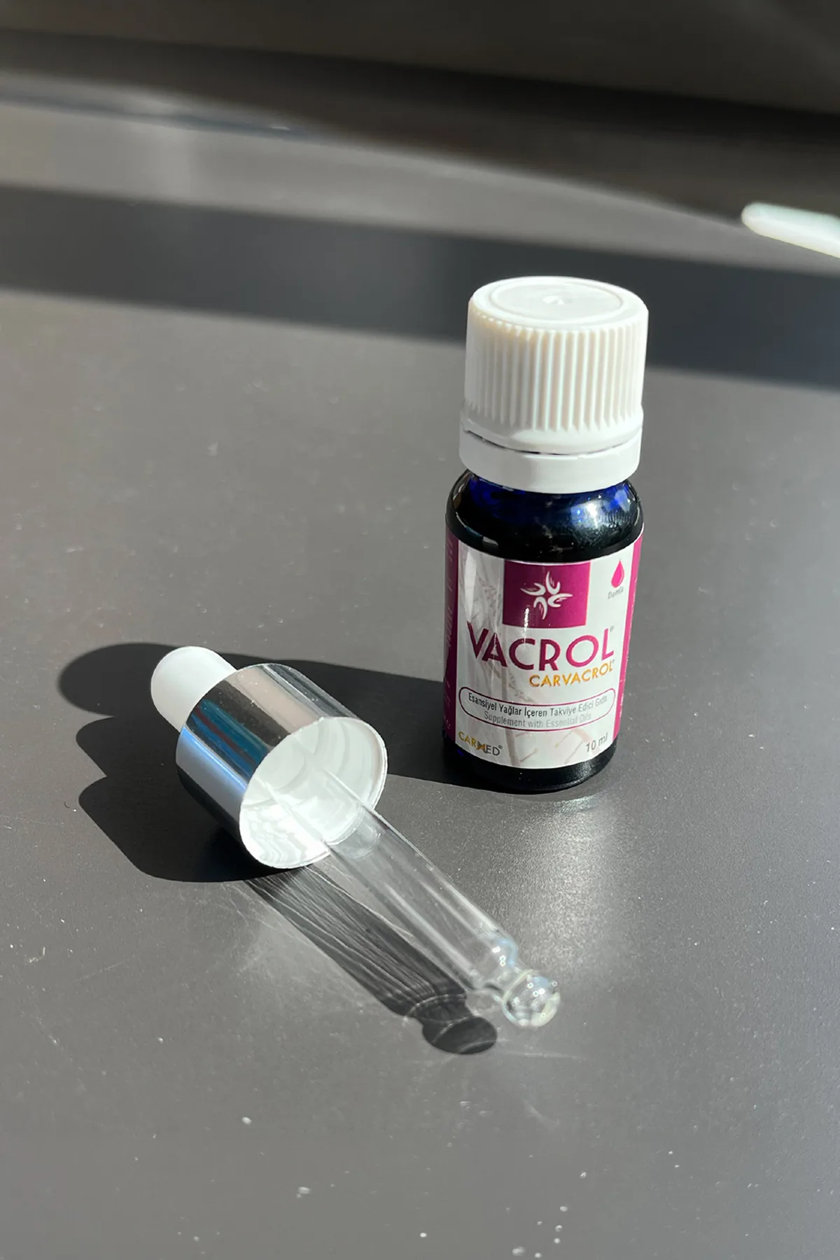 vacrol damla 10 ml standardize karvakrol 05