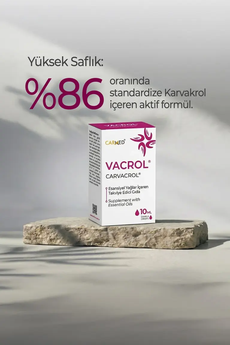 vacrol damla 10 ml standardize karvakrol