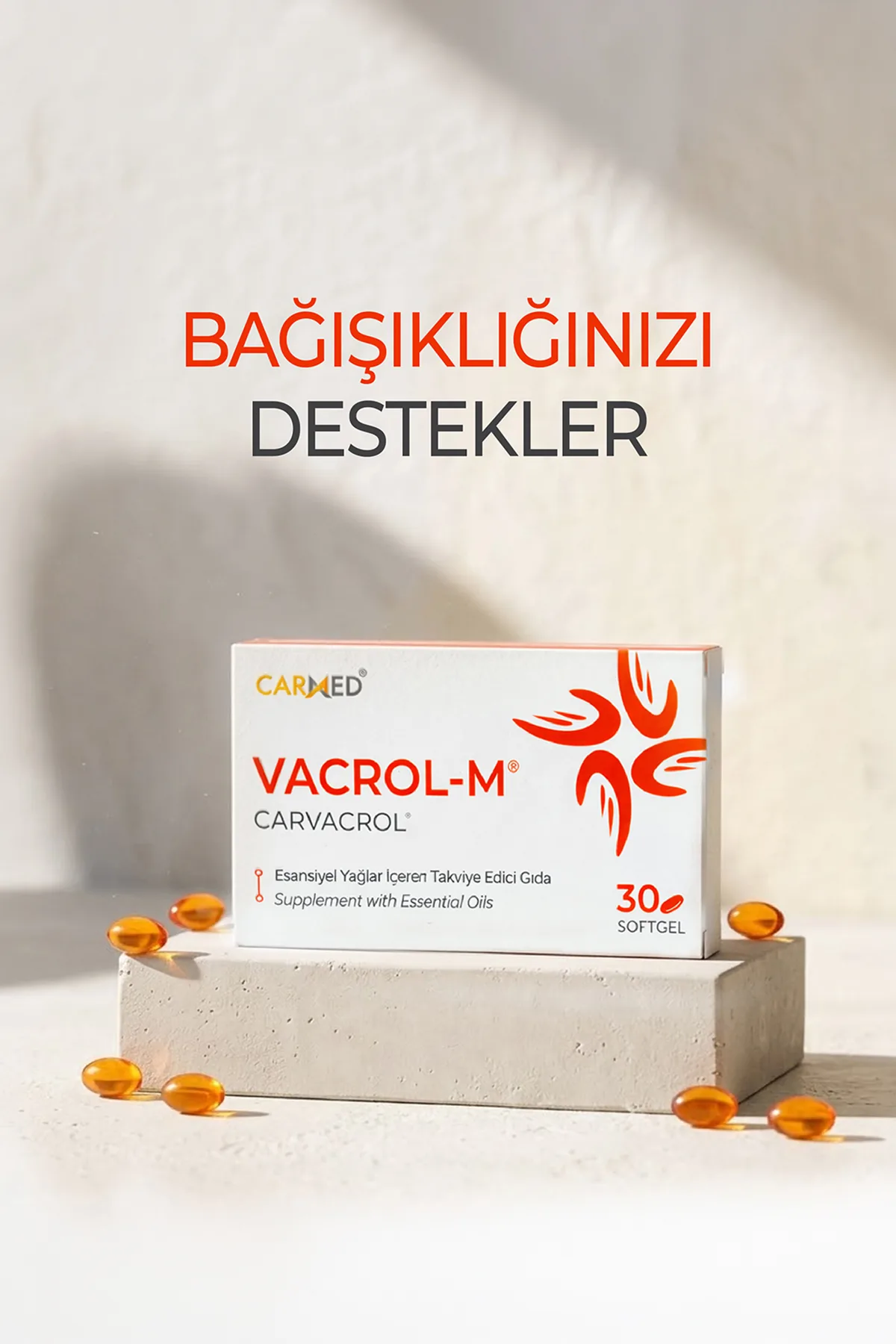 vacrol m 500 mg 30lu softgel standardize karvakrol