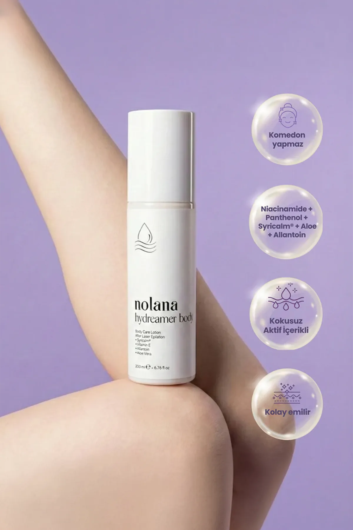 hydreamer nemlendirici vucut losyonu 200 ml