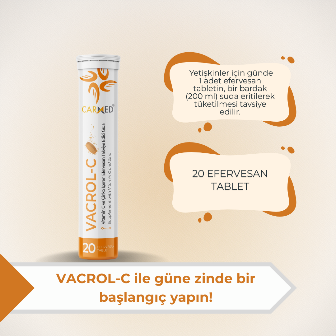 Vacrol C-Efervesan Tablet - Görsel 3