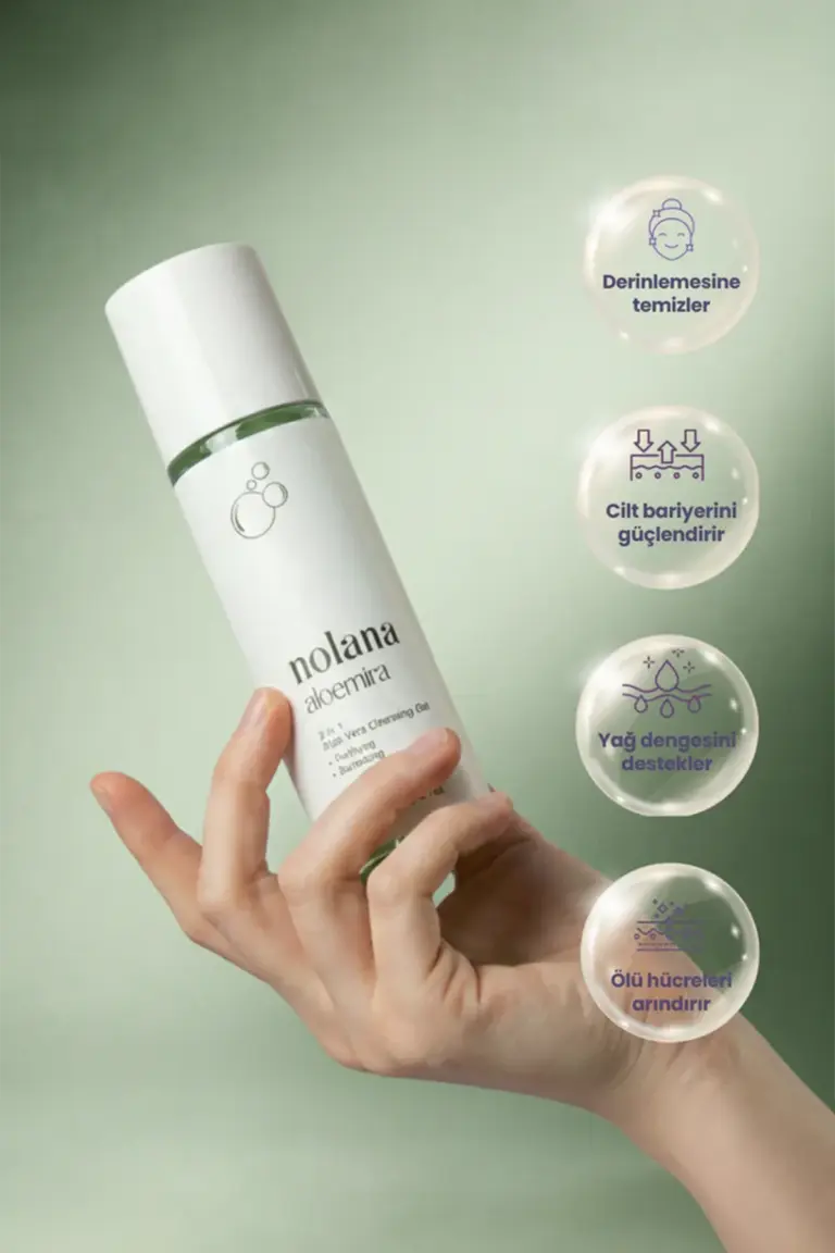 aloemira aloe vera temizleme jeli 200 ml 2si 1 arada