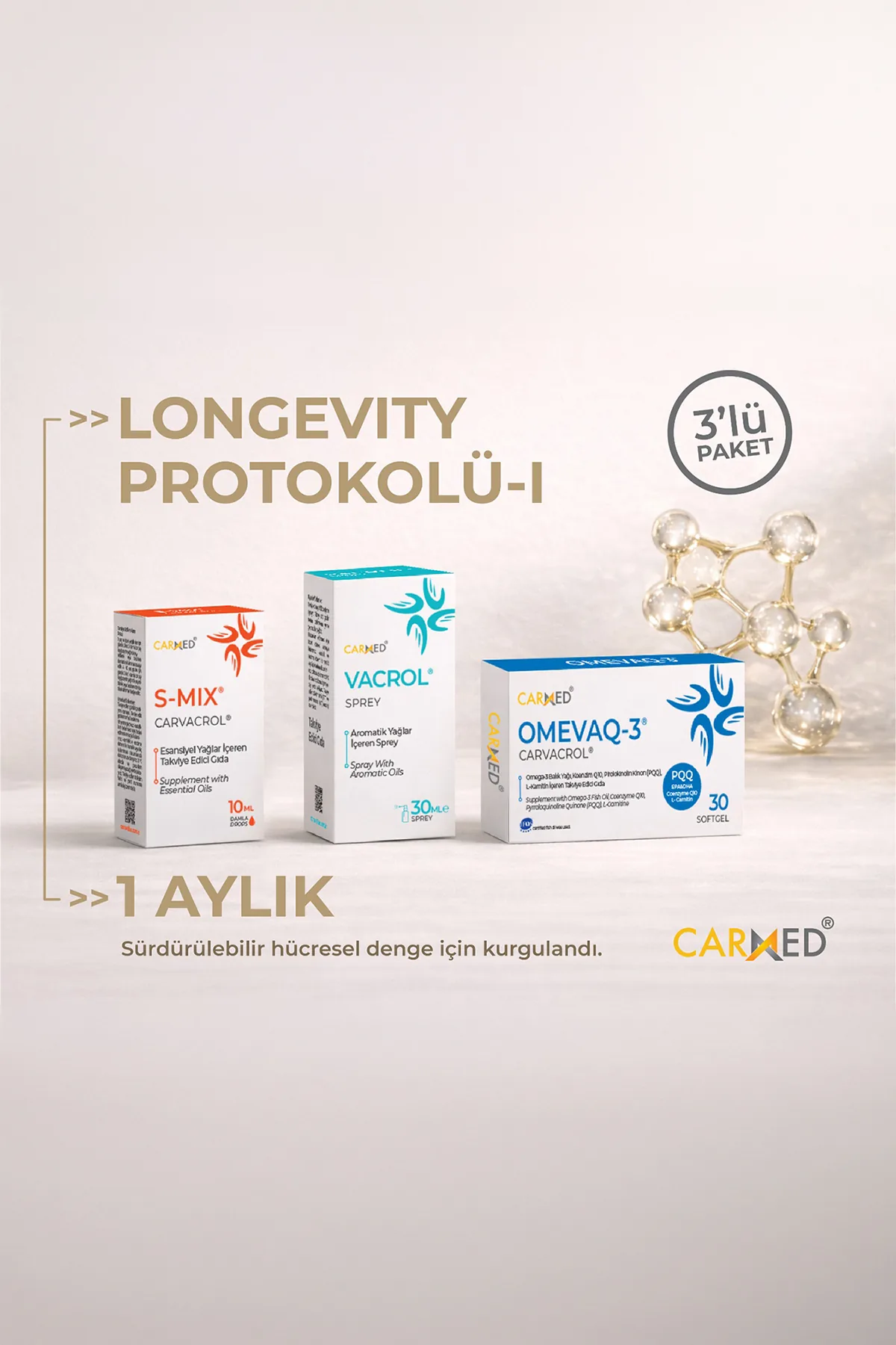 longevity protokolu i 3lu takviye seti