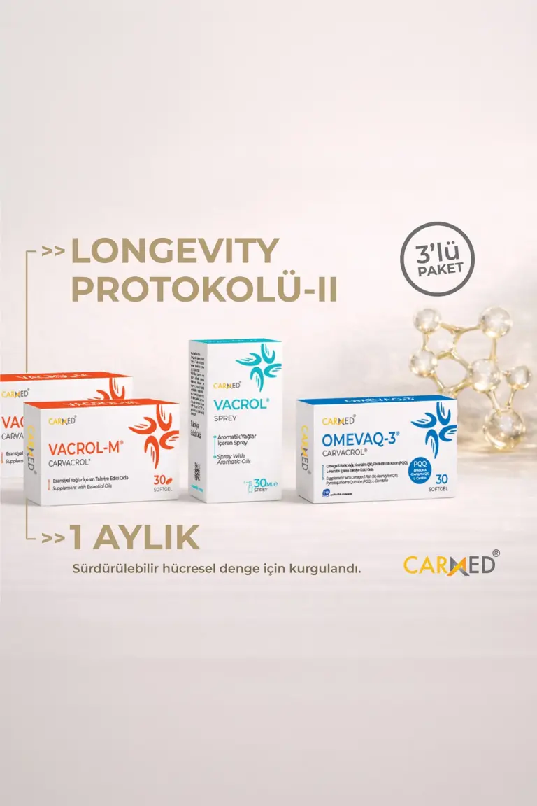 longevity protokolu ii 3lu takviye seti