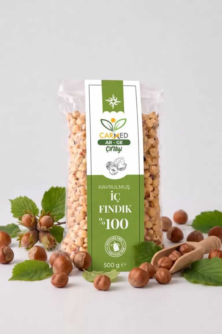 kavrulmus ic findik 500 gr
